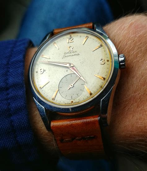 omega seamaster 1957 replica|1957 omega speedmaster used.